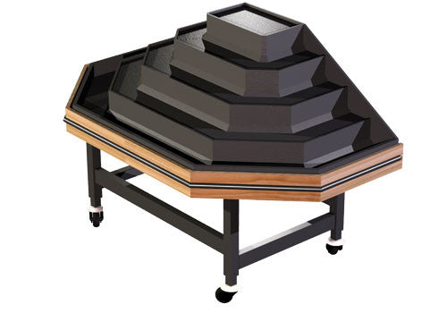 Euro Table End Cap Display [EU100E]