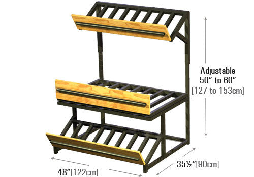 Three Shelf Euro Style Merchandiser [EU19]