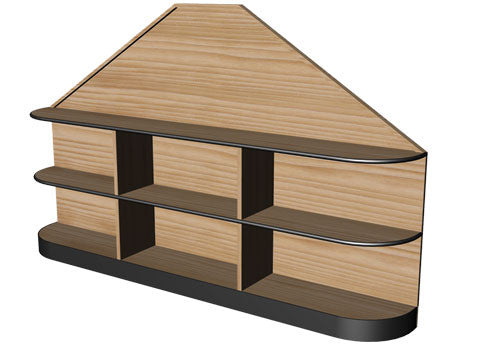 Rounded Gourmet Style Euro End Cap [EUECR]