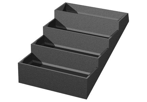 Four Compartments Euro Riser [EUT1052]