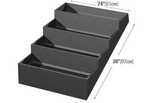 Four Compartments Euro Riser [EUT1052]