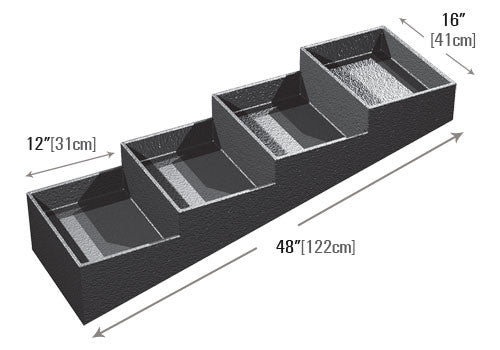 Four Compartments Euro Tray [EUT105]
