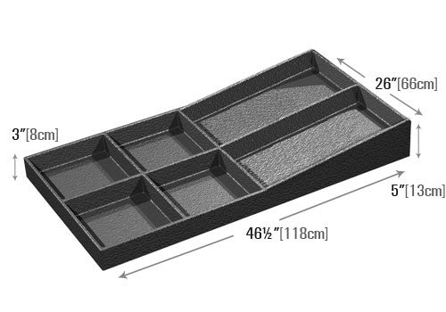Six Compartments Euro Tray [EUT107]