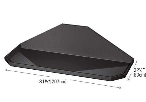 Flat Top Euro End Cap [EUT109E]