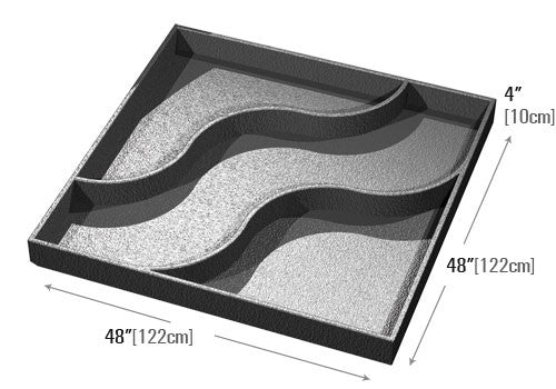 Euro Table Wave Tray [EUT201]