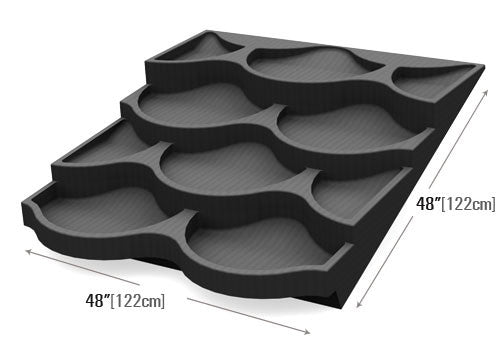 Euro Pod Tray with Curved Front [EUT301]
