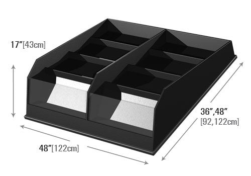 Clear Front Euro Display [EUT65L]