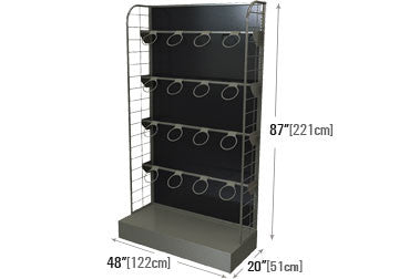 High Profile Steel Fresh Cut Display [FD175]