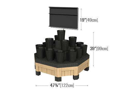 Orchard Bin Style Floral Display [FD4848]
