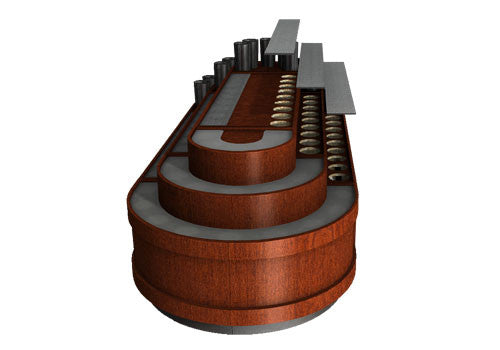 Floral Round Dry Table [FDNT12]