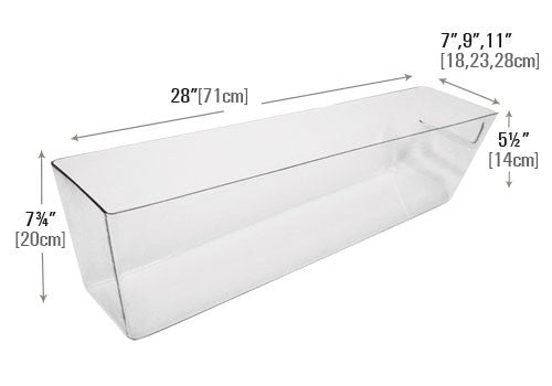 Molded Clear Pan [MPH]