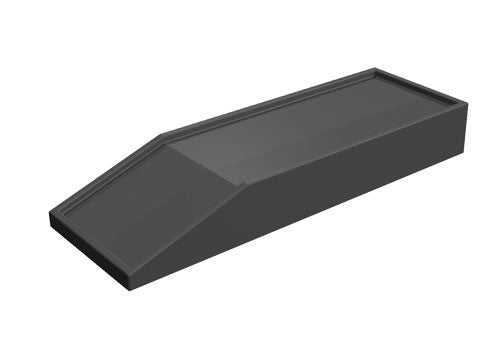Meat Tray with Angled Front and Lip All Around [MR7 | MR9]