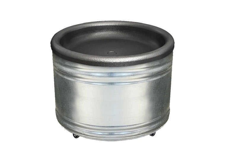 Round Galvanized Bin [N-STR3-GT  |  N-STR4-GT]