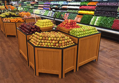 Multilevel Russian Maple Wooden Orchard Bin [OB800-363632]
