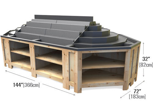 Multilevel Orchard Bin Set [OBT100]