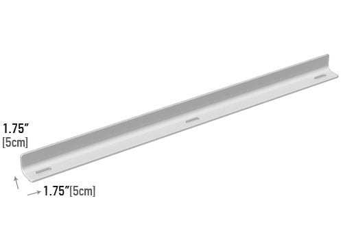 Clear Gondola Shelf Fence [PF175]