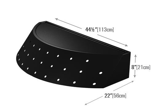 Rounded Front Shelf Dummy [PR15C]