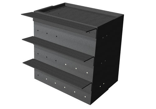 Expandable Produce Riser with Adjustable Shelves [PR17EX]