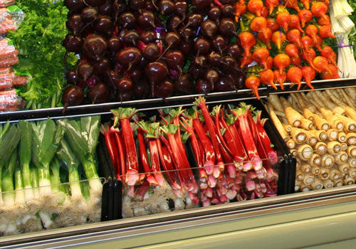 Clear Front Shelf Organizer with Permanent Divider [PR19M]