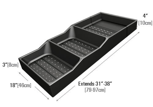 Three or Six Compartments Produce Tray [PR20-3 | PR20-6]