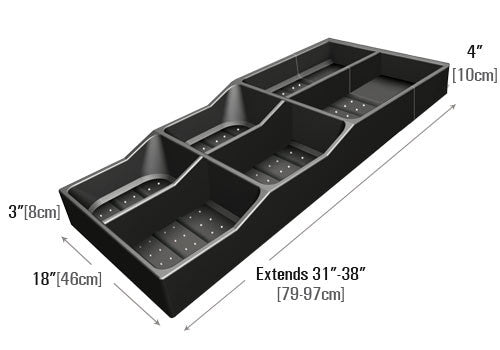 Three or Six Compartments Produce Tray [PR20-3 | PR20-6]