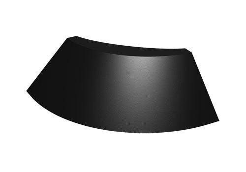 8" High Convex Curved Shelf Insert Dummy [PR23CX]