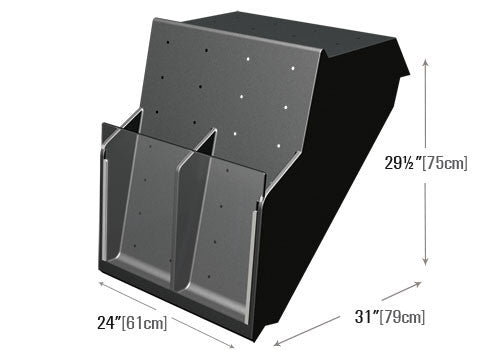 Clear Front Produce Riser [PR65-PV]