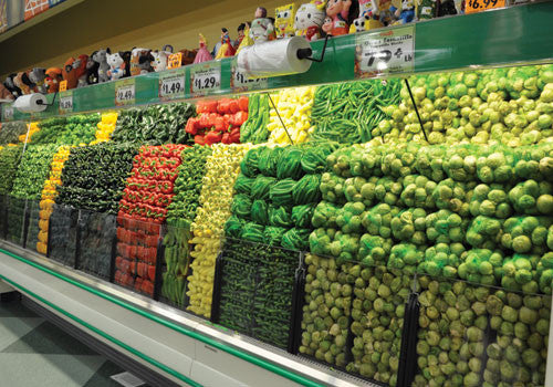 Clear Front Produce Riser [PR65DTS]