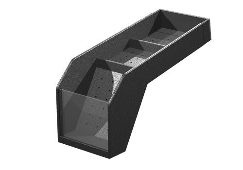 Narrow Profile Clear Front Riser [PR65L-12]