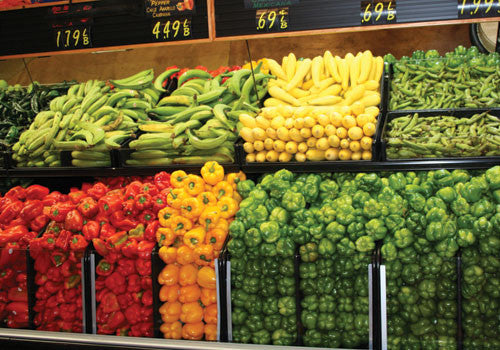 Clear Front Produce Riser [PR65P]