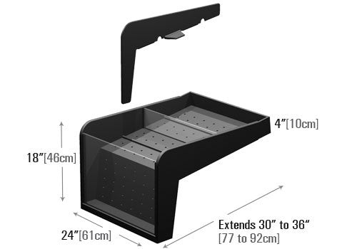 Clear Front Produce Riser [PR65]