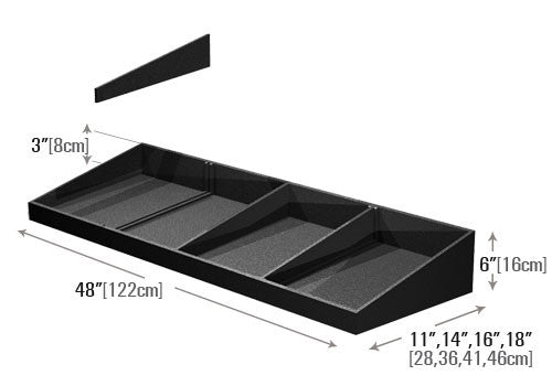 Low Profile Shelf Organizer [PR79C]