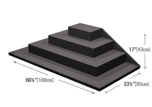 Four Step Dry Table End Riser [PR81]