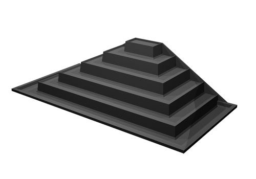 Six Step Dry Table End Riser [PR86]