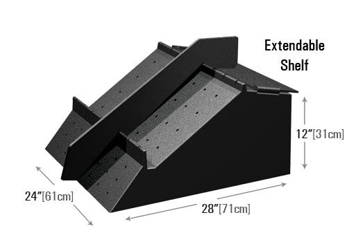 High Profile Riser with Slots [PR90S]