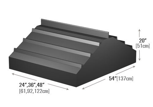 Double Sided High Profile Table Riser [PR91]
