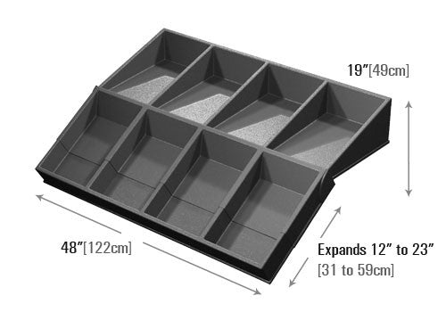 48" Adjustable Gourmet Organizer [PRS10]