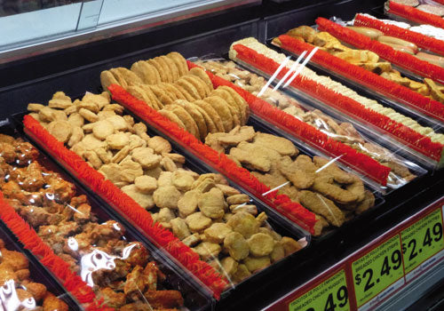 Black Curved Divider + Red Parsley [DPCB-RD]