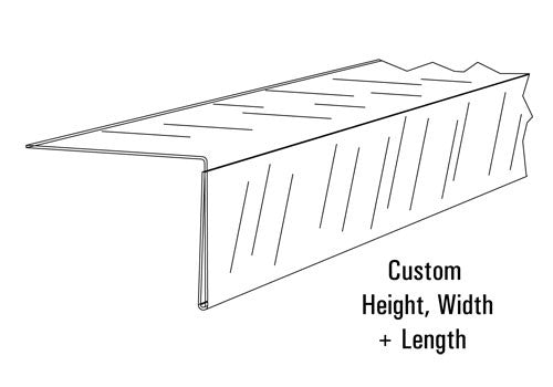 Single Fold Display Sign + Price Tag Holder [PTHA]