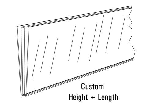 Double Sided Hanging Sign + Price Tag Holder [PTHV]