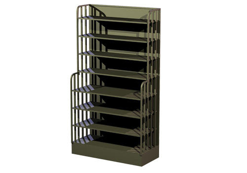 High Profile Packaged Spice Rack [SP173]