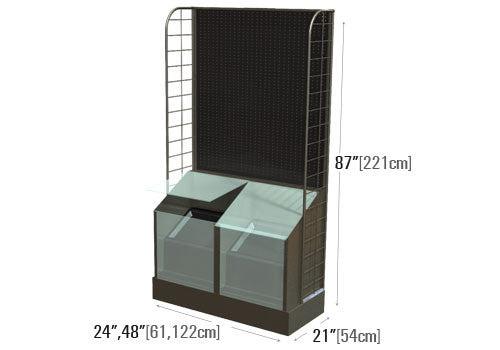 High Profile Bulk / Peg Display [SP175KD]