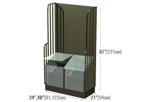 High Profile Bulk / Peg Display [SP175]