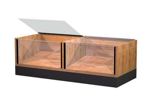 Dry Bin Merchandiser with Lids [WXP24]