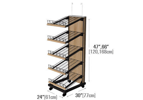 5 Shelf Steel Frame Bakery Display [BAK5700]