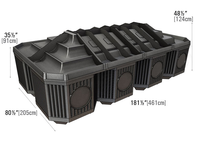 Octagonal Bin Table [BLW-3640]