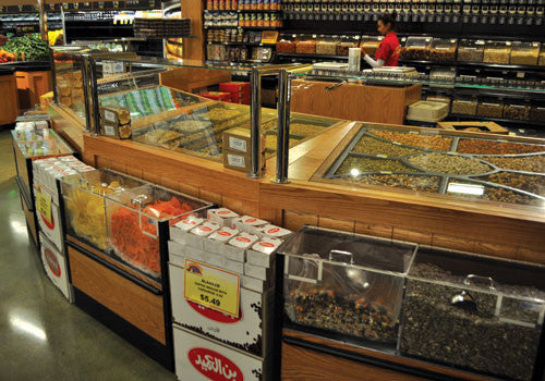 Unique Bulk Merchandising Wood Display [CI101]