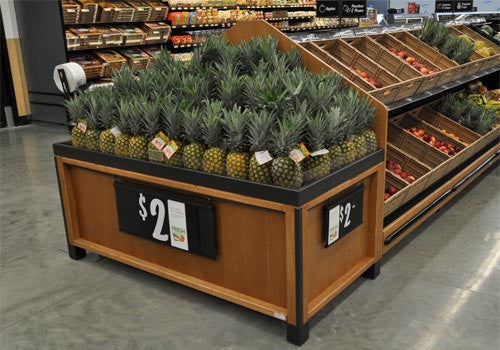 Orchard Table Produce Table Produce table riser Produce Signs Produce Merchandising Produce accessories Euro Table Euro Table Risers Metal