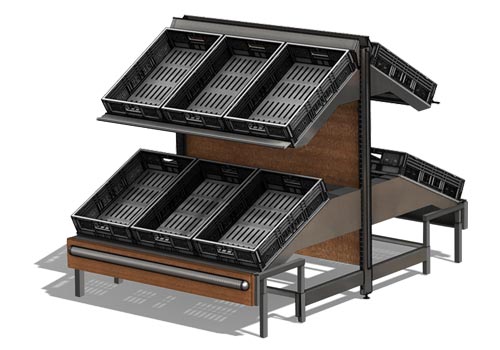 Orchard Table Produce Table Produce table riser Produce Signs Produce Merchandising Produce accessories Euro Table Euro Table Risers Metal frame euro table starter 