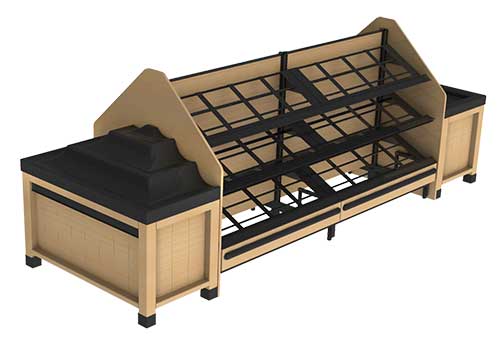 4' Euro Wood Table [EU2000]